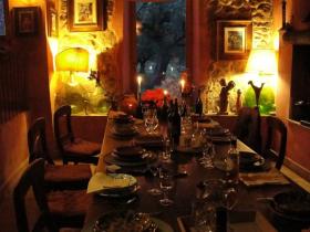 the table
