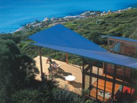 Accommodation at the Bay of Fires