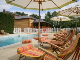 shot of the pool