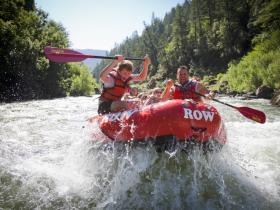 Rafting on the Rogue River, Oregon, USA