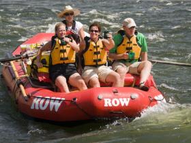 Whitewater rafting on the Salmon River, Idaho, USA