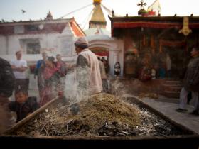 A visit to Buddhist Stupa, Boudhanath