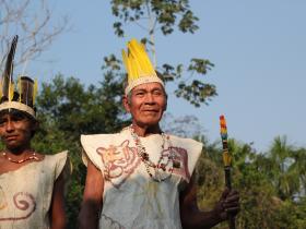 Local native tribes in Manu