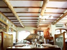 The main restaurant