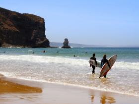 Portugal family surfing holiday