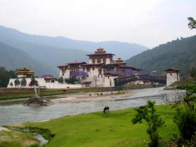 Punakha Dzong, Punakha Valley, Bhutan