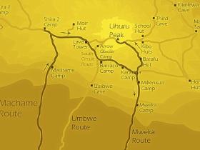 Machame route