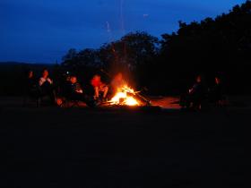 Campfire at Chantries