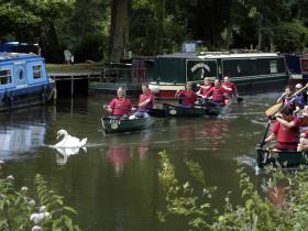 Canoeing Farncombe