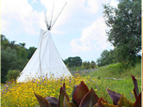 Algarve tipi, tent and yurt accommodation, Portugal