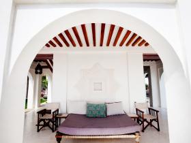 DayBed under one covered Terrace