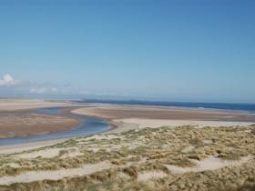 Looking across Budle Bay towards Holy Island