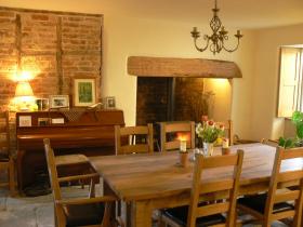Dining Hall with Woodburner