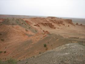 Bayanzag dinosaur graveyard