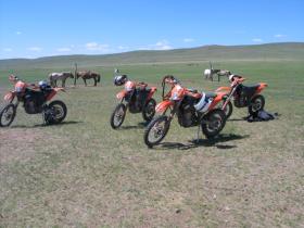 KTM450EXC and Yamaha WR250Fmotorbikes