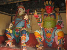 Guardians of the temple