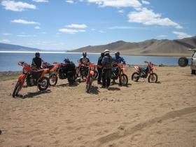 KTMs at White Lake