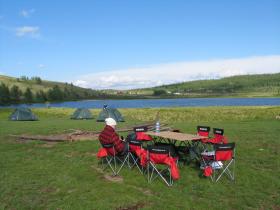 Lunch by Blue Lake
