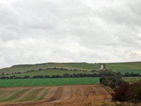 The Ridgeway crosses over the Wessex Downs