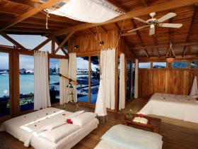 Inside view of room on Santa Cruz