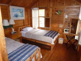 Inside of cabin on Floreana