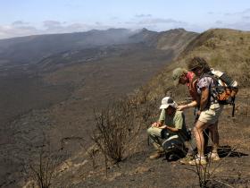 On Sierra Negra caldera rim, Isabela Island