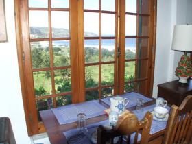 View from the dining area