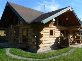 Annie's Cabin corner joint