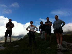 group hike