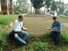 Tea plucking, coffee bean drying - there is lots to do!