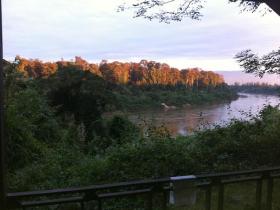 Laos budget eco bungalows, near Vientiane