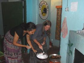 Basic living in typical African houses