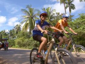 Riding the fun roads of Cambodia