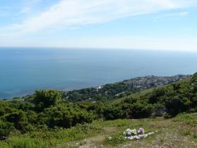 View from St Boniface towards Ventnor & Bonchurch