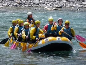 White water rafting