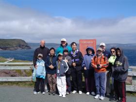 Families at Continent's Eastern Edge