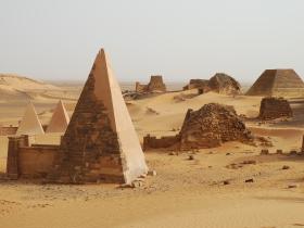 Meroe Pyramids, Sudan