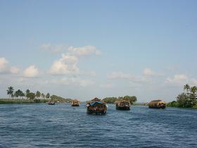 Backwaters in Kerala