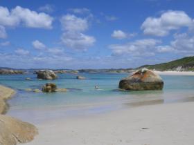 Greens Pool at the end of a Bibbulmun Walk