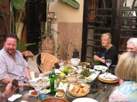 The lunch feast - the tapas