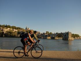 Self guided cycling tour in the Arles countryside, France 