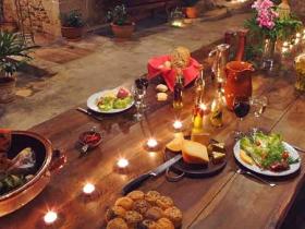 Dinner at the Palacio