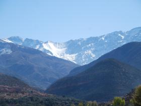 the High Atlas from Asni
