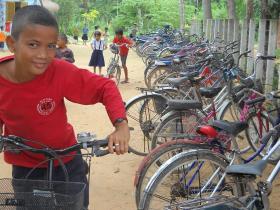 two wheels - the preferred way to get around!