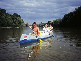 Canoeing holiday in East Hungary