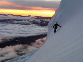 Sunrise on Cotopaxi