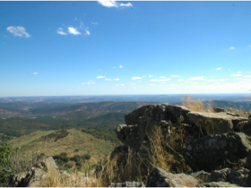 Walk across Aracena's high sierra