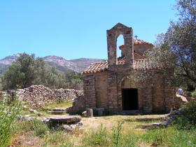 Chapel in the central valley of olives