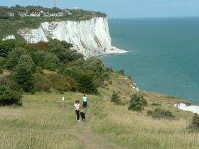 White Cliffs near Langdon Hole
