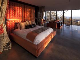 Luxurious king size bed